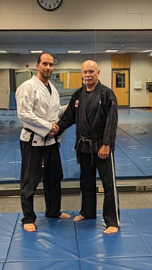 Sensei Fred Black Belt!